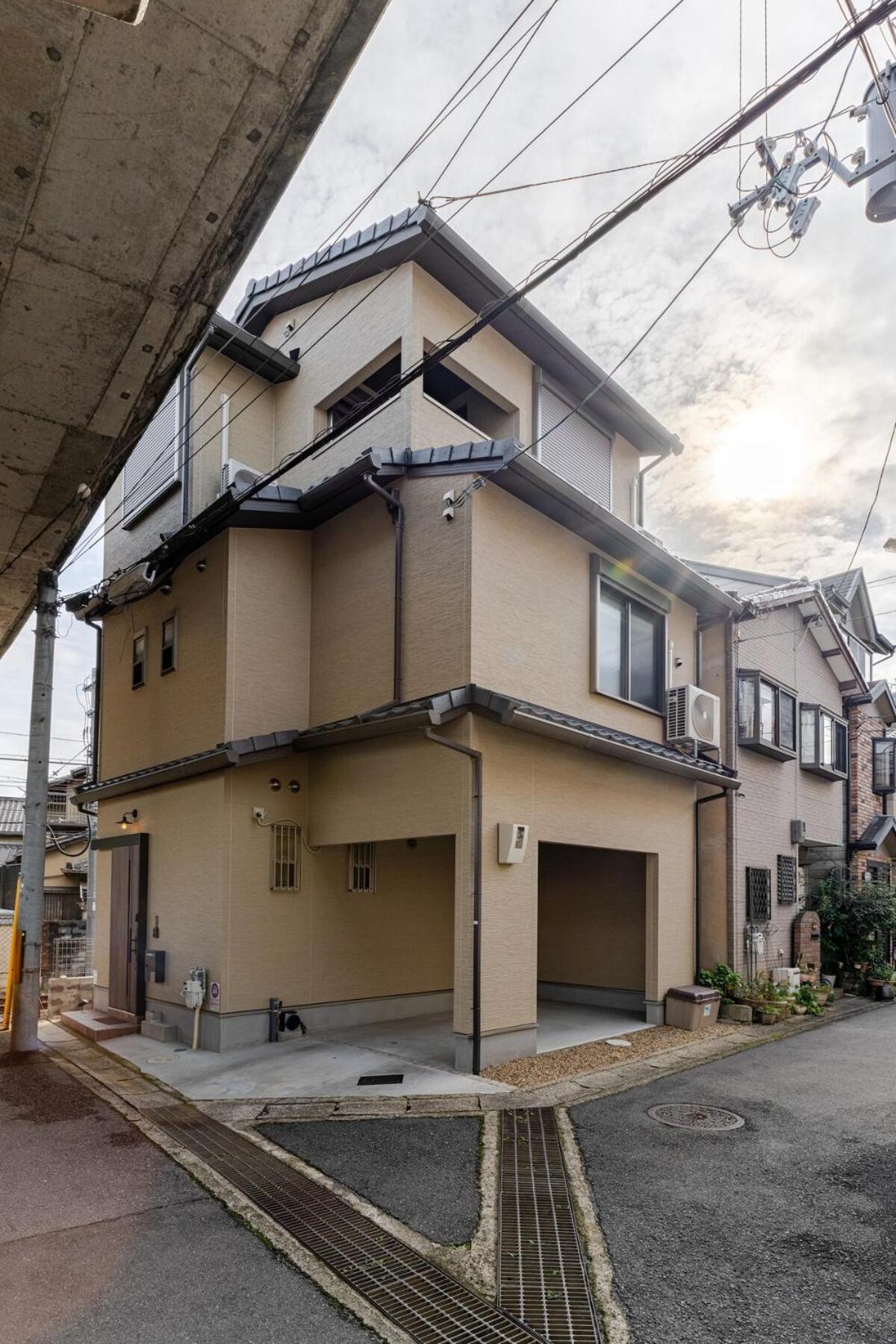 嵐山 天龍の宿 駐車無料 一棟貸切 最大5人 Dragon Legend Arashiyama Central Private Rare Modern Villa Free Parking Max 5Ppl Shimo-saga Exterior foto